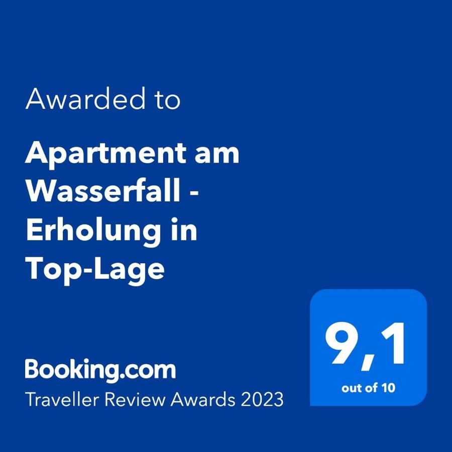 Apartment Am Wasserfall Mit Sauna & Top-Lage フェルトベルク エクステリア 写真